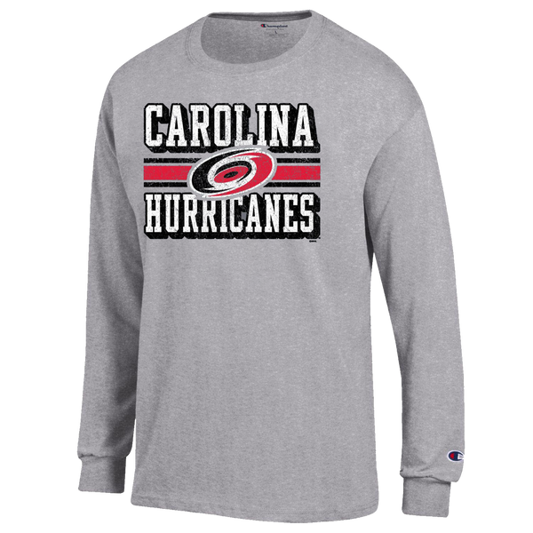 Carolina Hurricanes Grey Long Sleeve T-Shirt