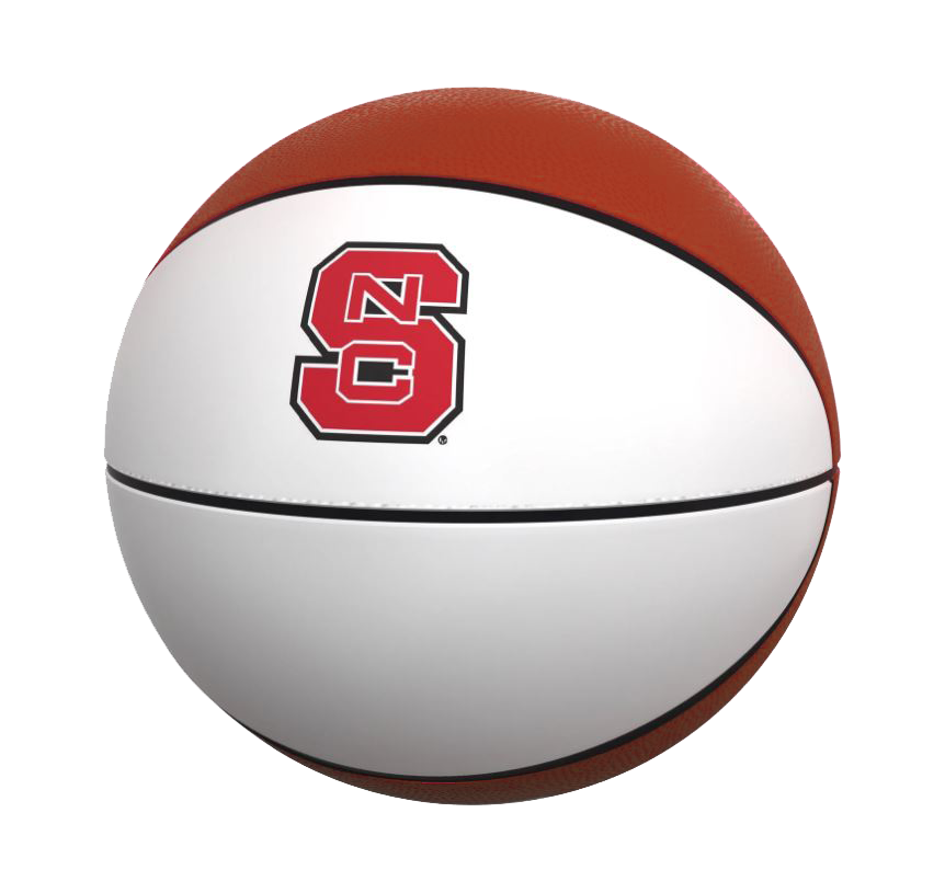 NC State Wolfpack Block S Official Size Autograph Basketball