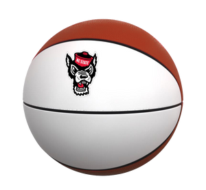 NC State Wolfpack Wolfhead Logo Full Size Autograph Basketball