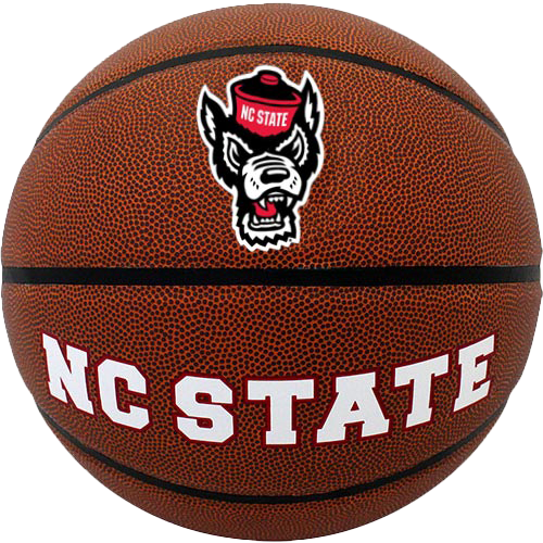 NC State Wolfpack Deluxe Rubber Official Size Basketball