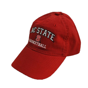 NC State Wolfpack Basketball Red Relaxed Fit Adjustable Hat