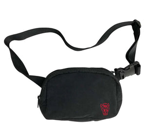 NC State Wolfpack Black Wolfhead Belt Bag