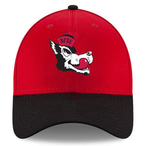 NC State Wolfpack New Era 39Thirty Red Slobbering Wolf w/ Black Bill Fitted Hat