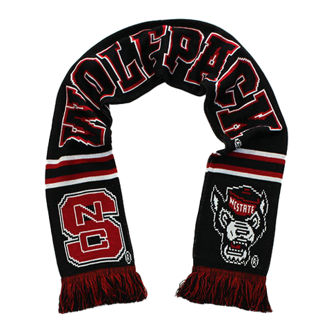 NC State Wolfpack Black Tradition Scarf