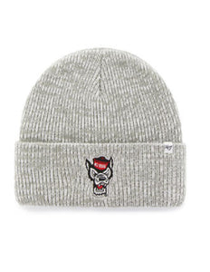 NC State Wolfpack Gray Brain Freeze Knit Cuff Beanie