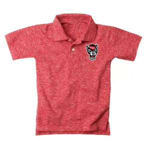 NC State Wolfpack Wes and Willy Infant Cherry Red Polo Shirt