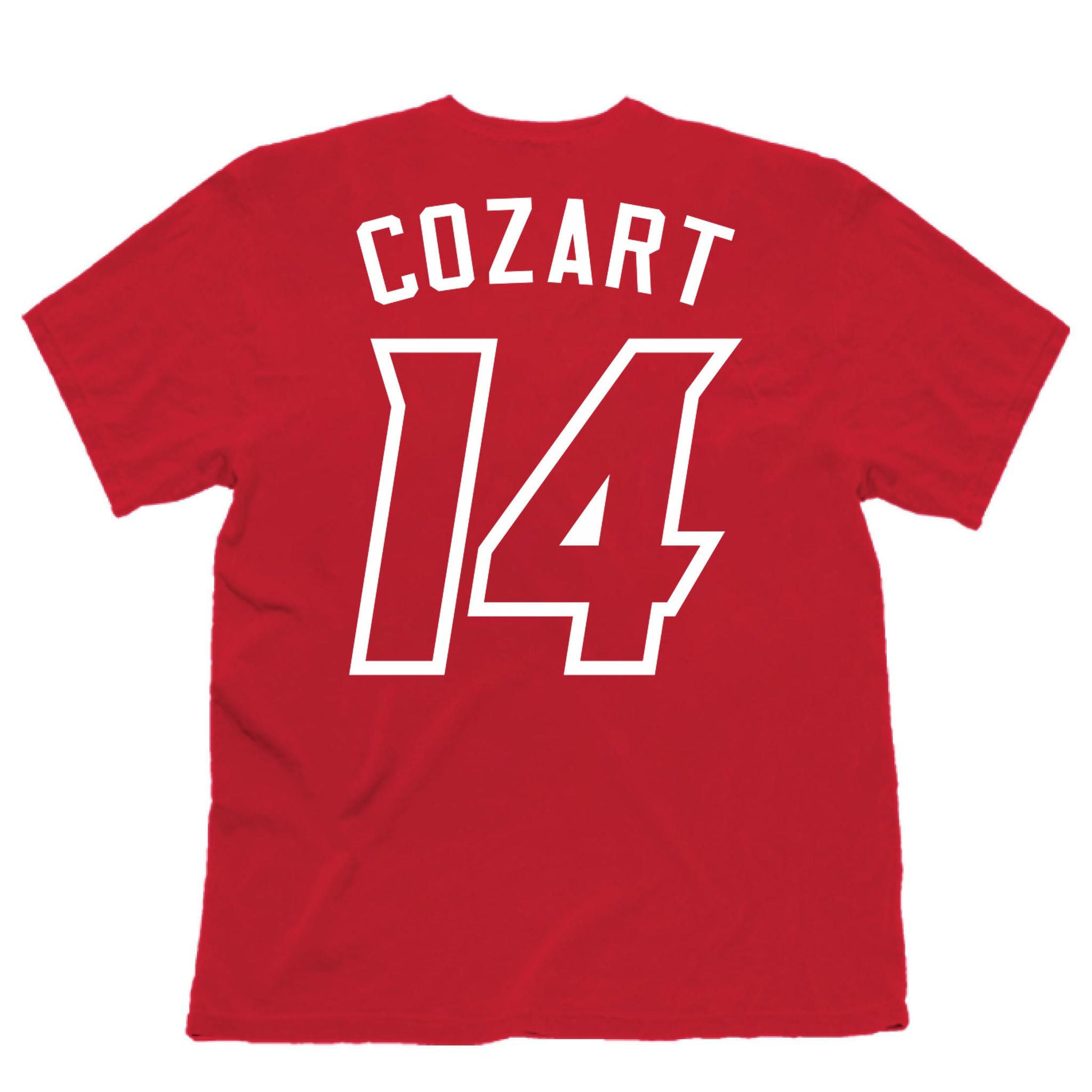 Retro Brand NC State Wolfpack Red Jacob Cozart 14 T Shirt Large