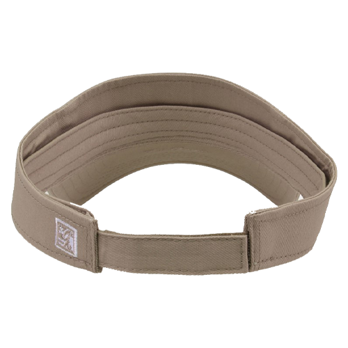 NC State Wolfpack Khaki Wolfhead Visor