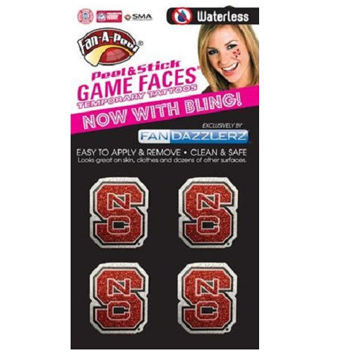 NC State Wolfpack 4pk FanDazzlers