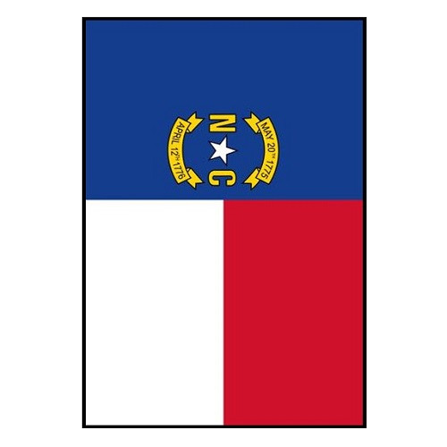 State of North Carolina Garden Flag