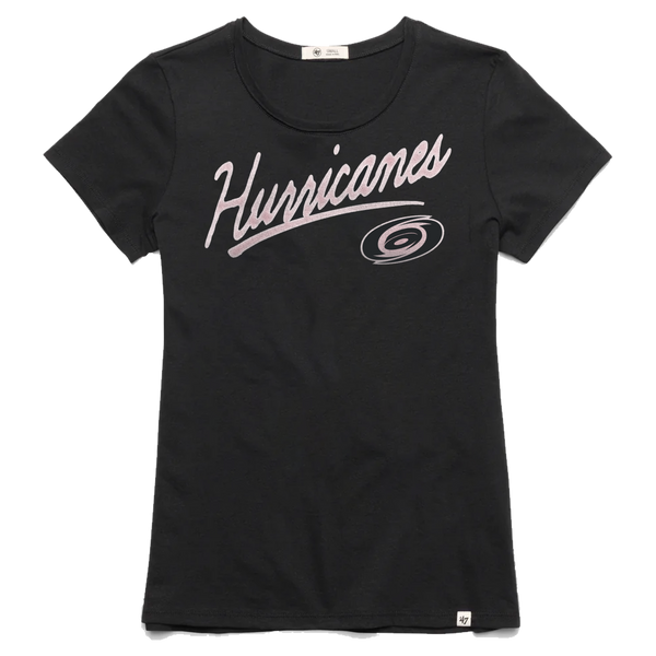 Carolina Hurricanes Women's Black Freehand T-Shirt