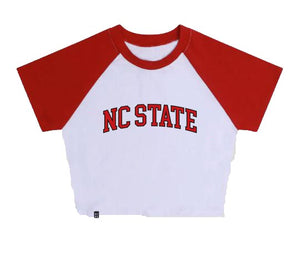 NC State Wolfpack Hype & Vice Women's Homerun Tee