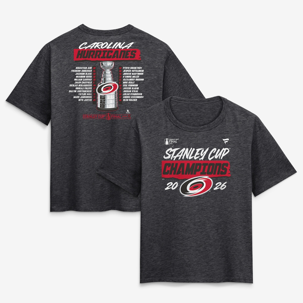 Carolina Hurricanes 2026 Stanley Cup Championship Roster T-Shirt