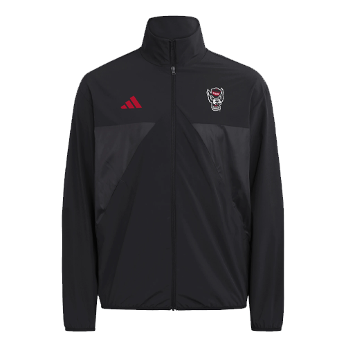 NC State Wolfpack adidas 2026 Black Tiro Tech Full Zip Jacket