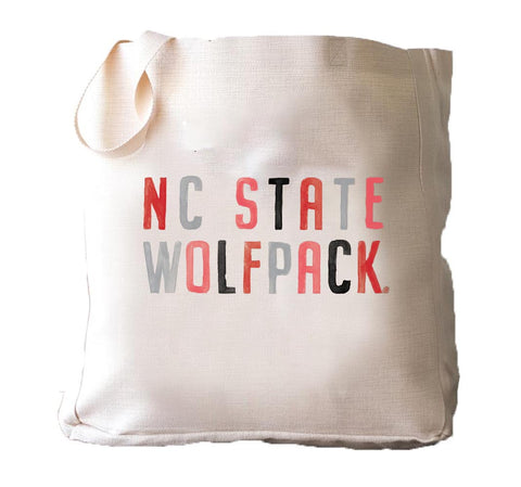 NC State Wolfpack Poster Canvas Tote