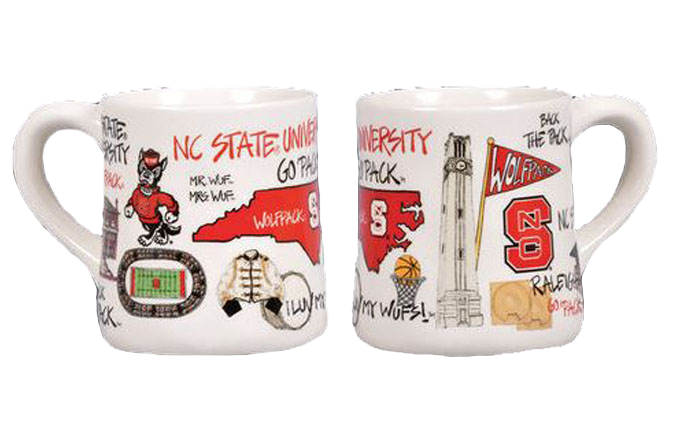 Mugs  Red and White Shop