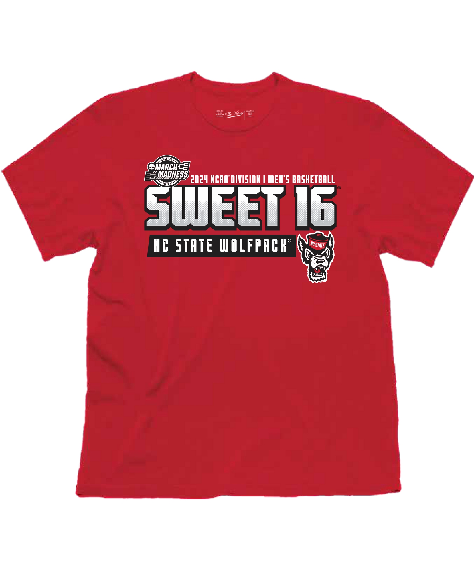 NC State Wolfpack 2024 Men's Basketball Sweet Sixteen T-Shirt