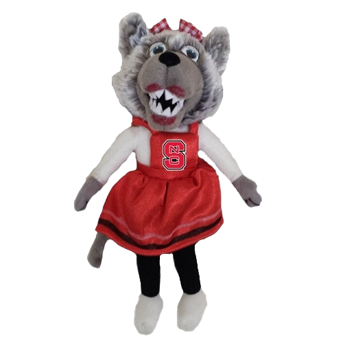 NC State Wolfpack 22" Mrs. Wuf Plush Doll