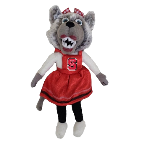 NC State Wolfpack 22" Mrs. Wuf Plush Doll