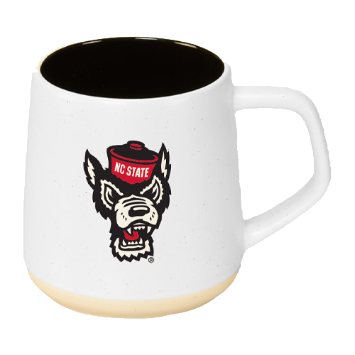 NC State Wolfpack 20oz Black Wolfhead Barbara Mug
