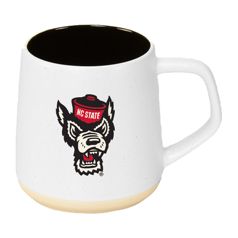 NC State Wolfpack 20oz Black Wolfhead Barbara Mug