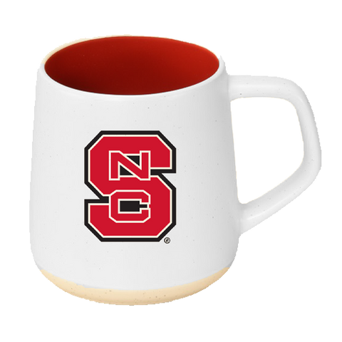 NC State Wolfpack 20oz Red Block S Barbara Mug