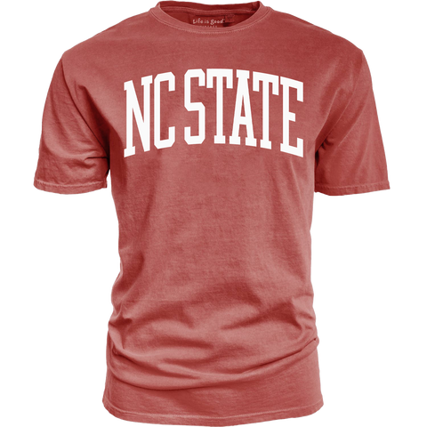 NC State Wolfpack Nantucket Red Arched NC State T-Shirt