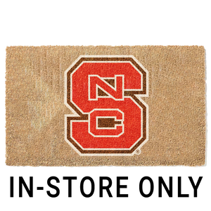 NC State Wolfpack Block S Coir Mat