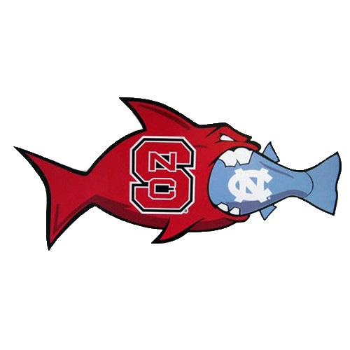 NC State Wolfpack - UNC Rival Fish Magnet