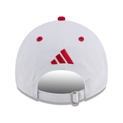 NC State Wolfpack New Era x adidas White Low Profile 9TWENTY Adjustable Hat