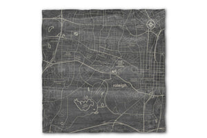 NC State University College Town Map Slate Server