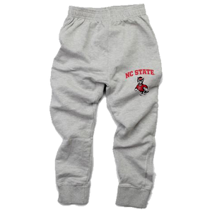 NC State Wolfpack Infant Oxford Grey Strutting Wolf Sweatpants