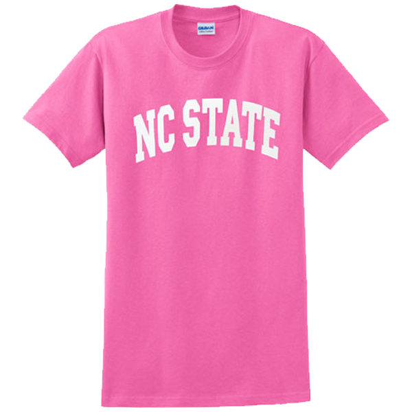 NC State Wolfpack Pink Arch T-Shirt