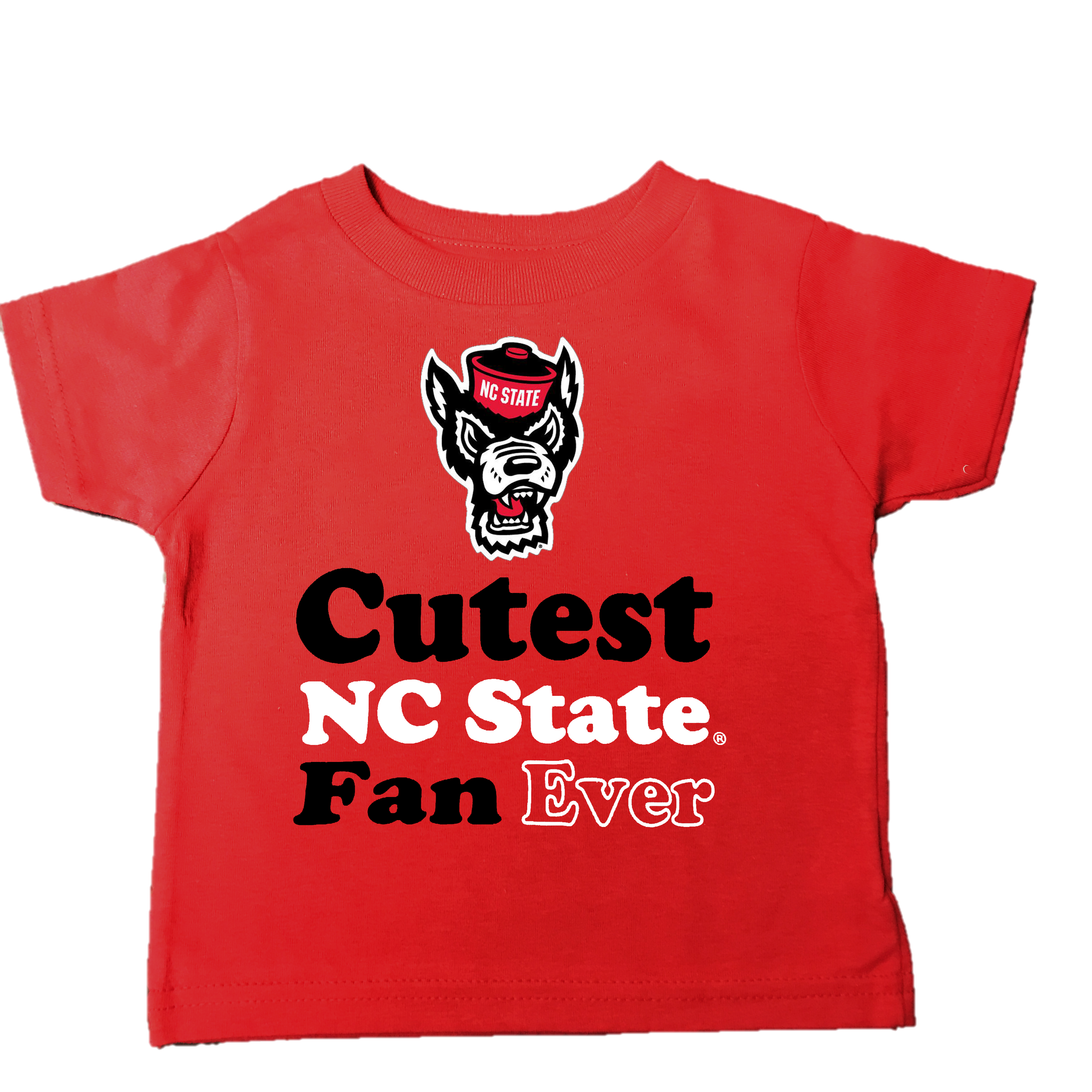 NC State Wolfpack Youth Red "Cutest NC State Fan Ever" T-Shirt