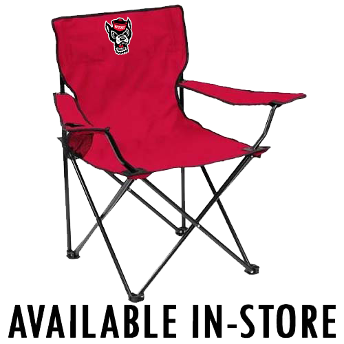 NC State Wolfpack Wolfhead Logo Quad Chair