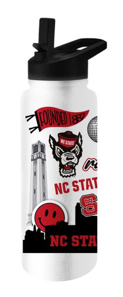 NC State Wolfpack 34oz Native Quencher Bottle