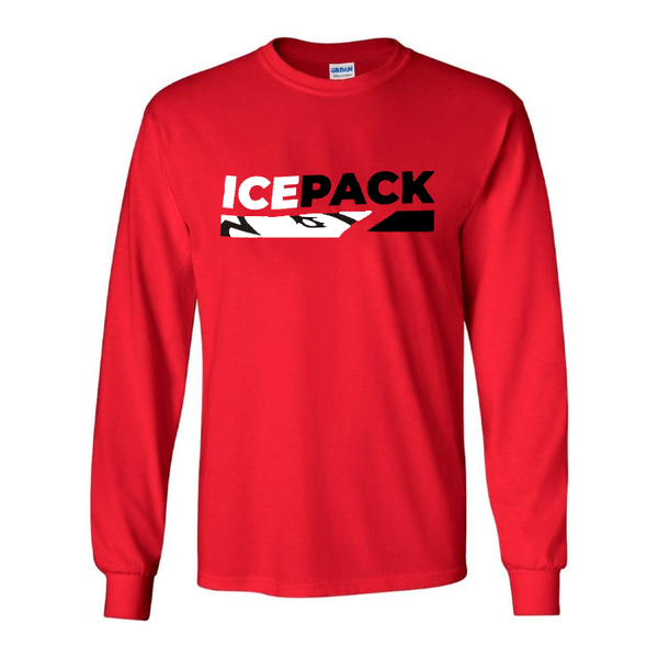 Red Icepack Long Sleeve T-Shirt