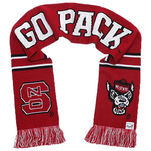 NC State Wolfpack "Go Pack" Traditions Scarf