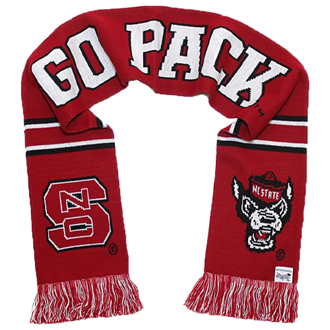 NC State Wolfpack "Go Pack" Traditions Scarf