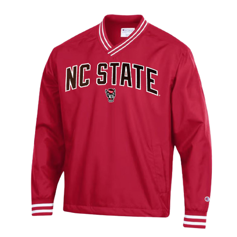 NC State Wolfpack Champion Red Scout Pullover Jacket