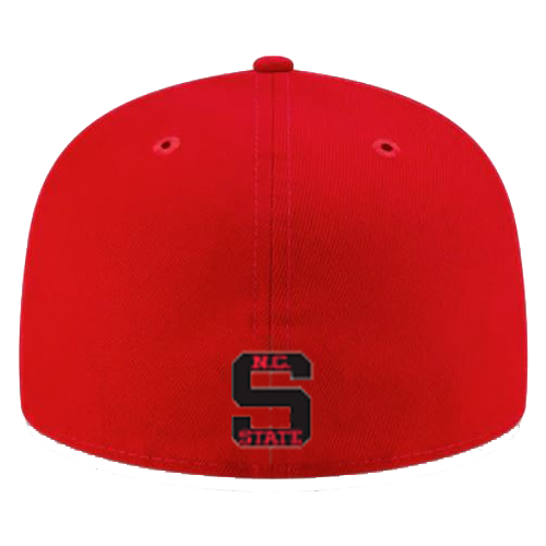 NC State Wolfpack New Era 59Fifty Red Slobbering Wolf Fitted Hat