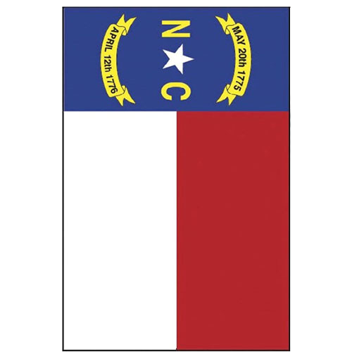 State of North Carolina Applique State of NC House Flag
