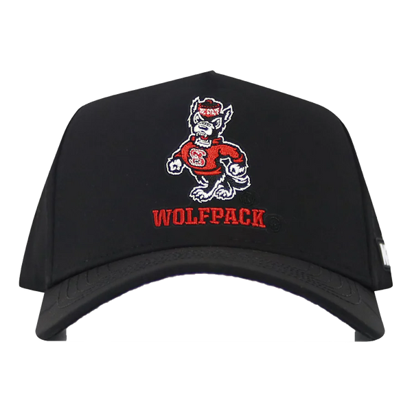 NC State Wolfpack Black Golf Hat
