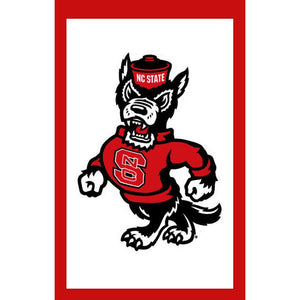 NC State Wolfpack 11"x16" Strutting Wolf Double Sided Garden Flag