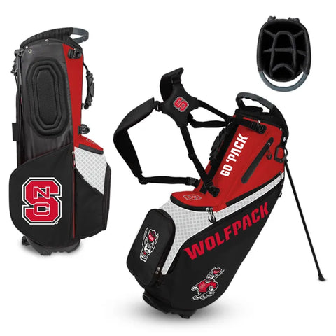 NC State Wolfpack Back Nine Stand Golf Bag