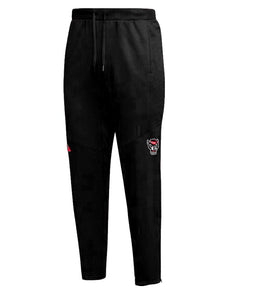 NC State Wolfpack adidas 2023 Black Wolfhead Jogger Pants