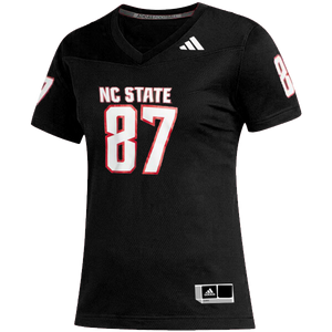 NC State Wolfpack adidas Women's Black #87 Football Jersey