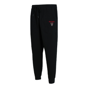 NC State Wolfpack Men's Black Elevation French Terry Cuffed Pants