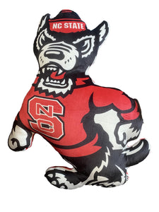 NC State Wolfpack Strutting Wolf Mascot Pal Pillow