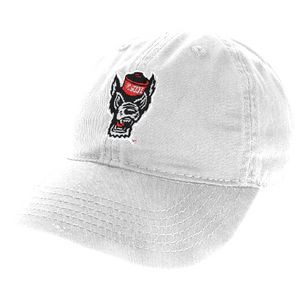 NC State Wolfpack White Relaxed Twill Toddler Hat